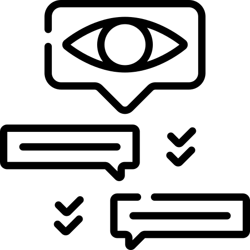 Seen seen speech bubble verified icon