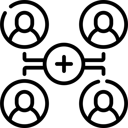 Add friend marketing add friend followers icon