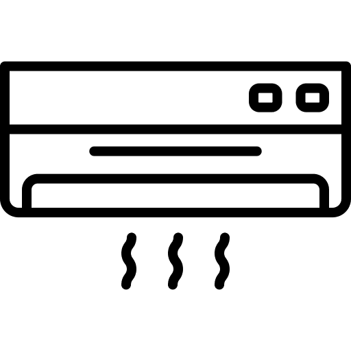 Air conditioner technology electronics machine icon