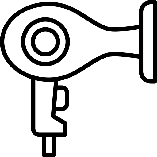 Hair dryer beauty electronics hair dryer icon