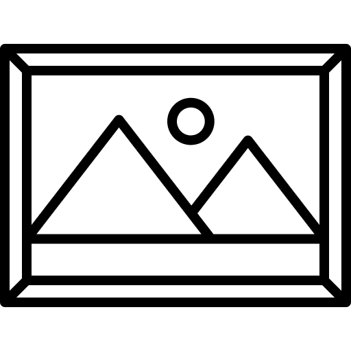 Picture photo picture art and design icon