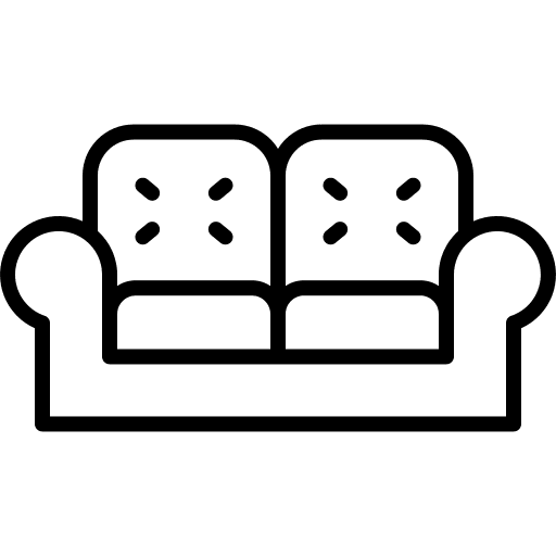 Sofa relax couch rest icon