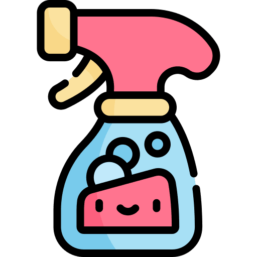 Cleaner household spray bottle cleaner icon