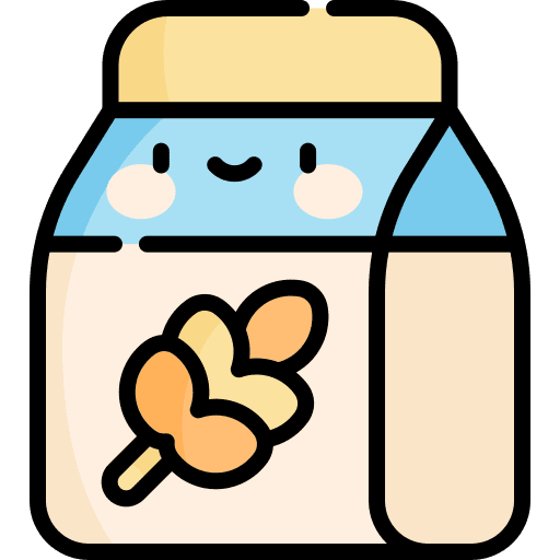 Flour wheat cereal bag icon