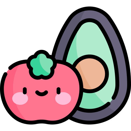 Healthy food diet grocery organic icon