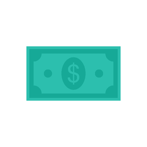 Dollar dollar business and finance buck icon