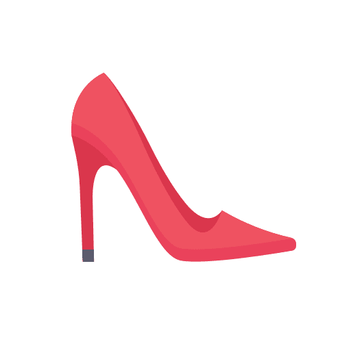 High heels shoe clothes high heels icon