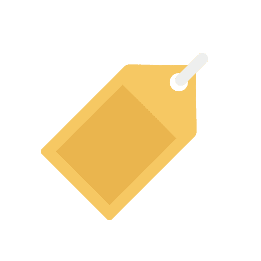 Price tag price tag label commerce and shopping icon