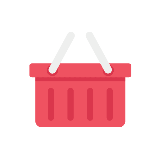 Shopping basket commerce and shopping purchase supermarket icon