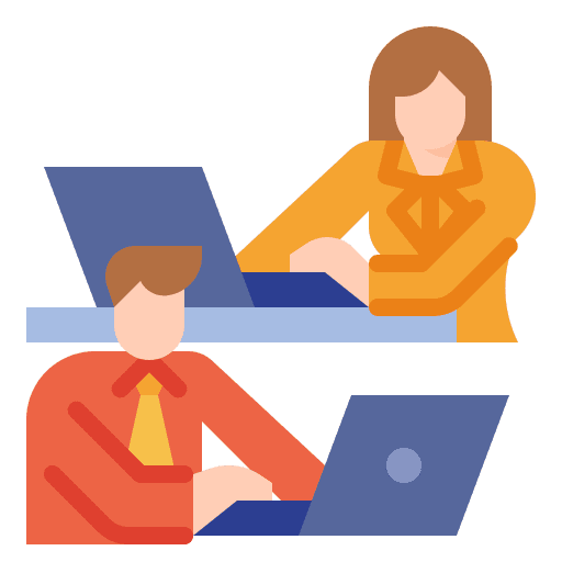 Telecommunication commerce and shopping customer service icon