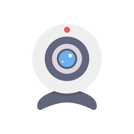 Webcam technology hardware electronics icon