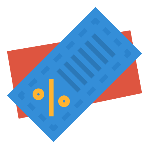 Coupon purchase shopping coupon icon