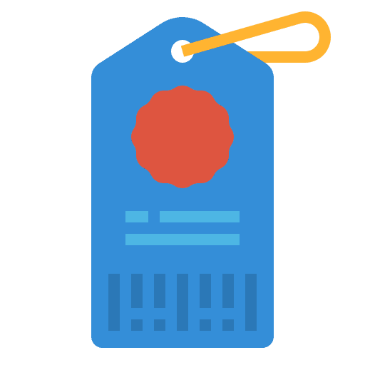 Tag store buy shop icon