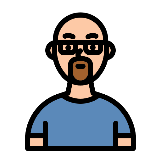 Man avatar bald oldman icon