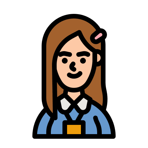 Staff staff avatar woman icon