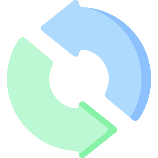 Circular arrows arrow circular arrows change icon