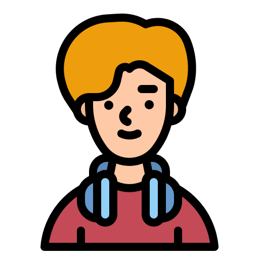 Disc jockey user disc jockey people icon