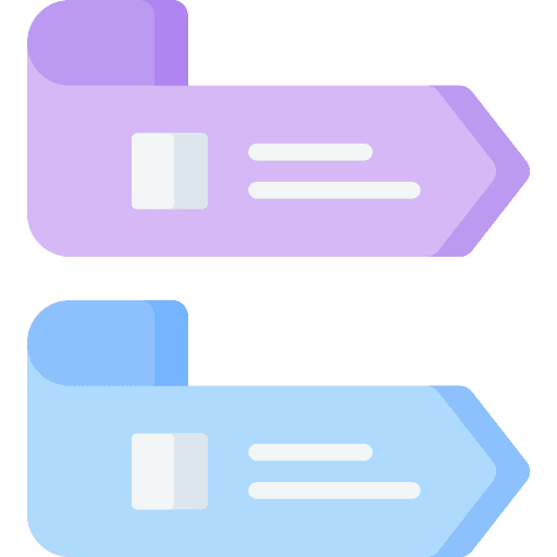 Arrow infographics flow chart icon