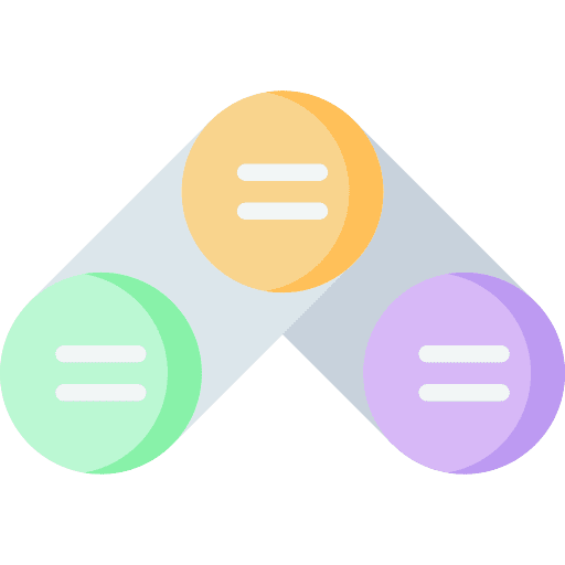 Diagram plan flow chart strategic plan icon