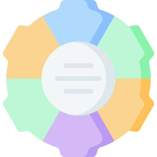 Diagram plan strategy business and finance icon