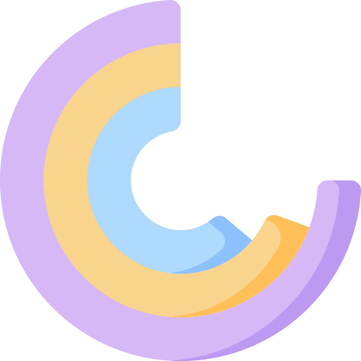 Pie chart chart graphical business pack icon