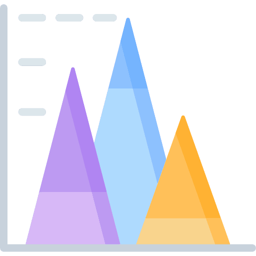 Bar chart chart bar chart statistics icon