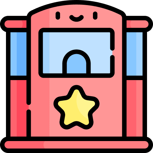 Booth box booth ticket icon