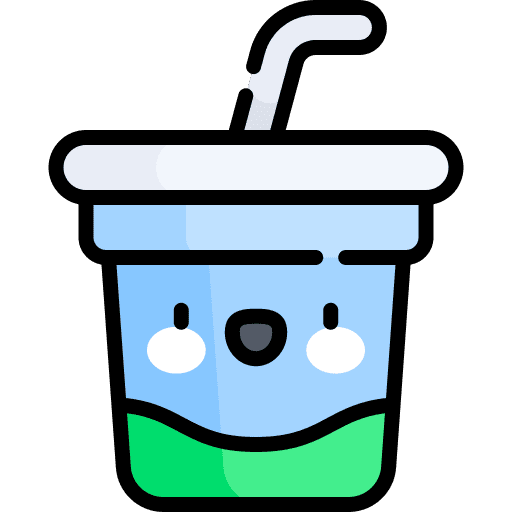 Soda takeaway soda plastic cup icon