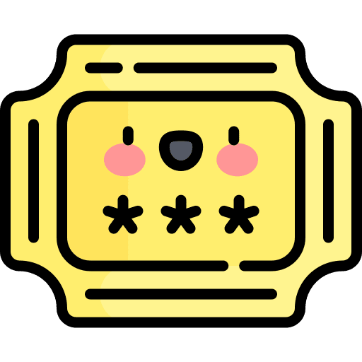 Ticket show files and folders tickets icon