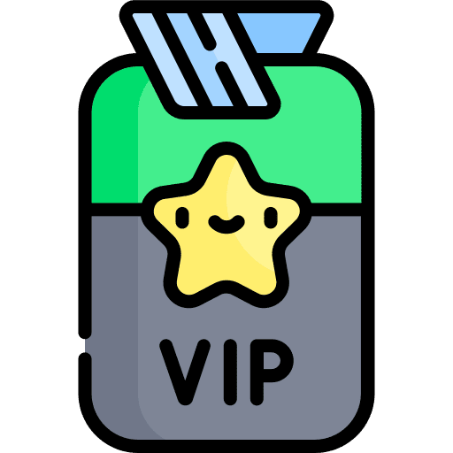 Vip signaling exclusive signs icon