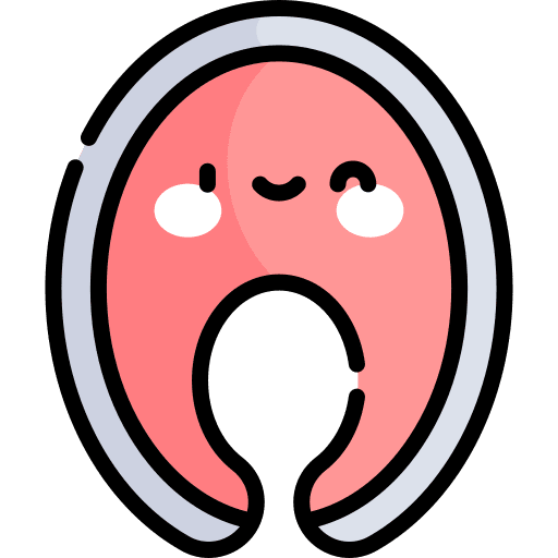 Salmon healthy food salmon fish icon