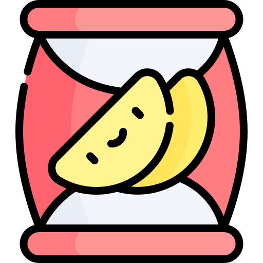 Snacks crisps snacks junk food icon