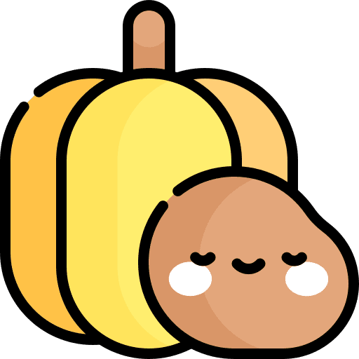 Vegetables vegetarian pumpkin food and restaurant icon