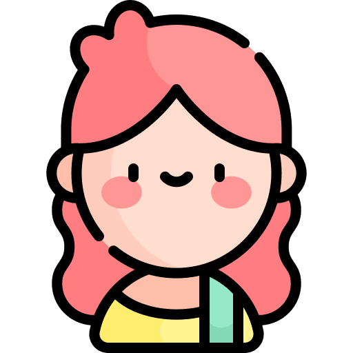 Customer avatar woman user icon