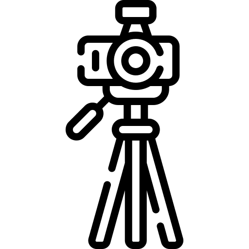 Camera camera tripod photography icon