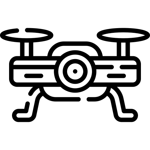 Drone camera drone multimedia icon