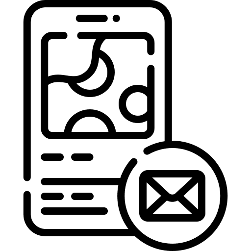 Message mobile phone message smartphone icon