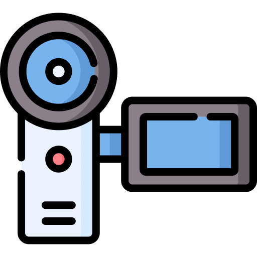 Camcorder electronics videocamera camcorder icon