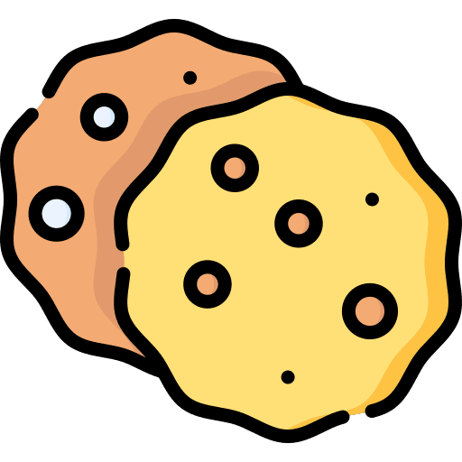 Cookies sweet biscuit cookies icon