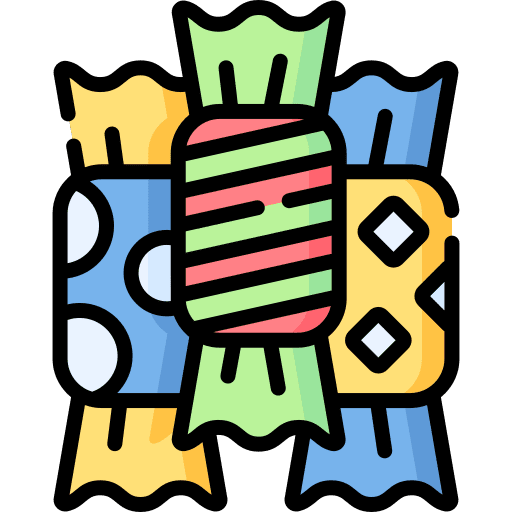 Candy wrapper candies candy icon