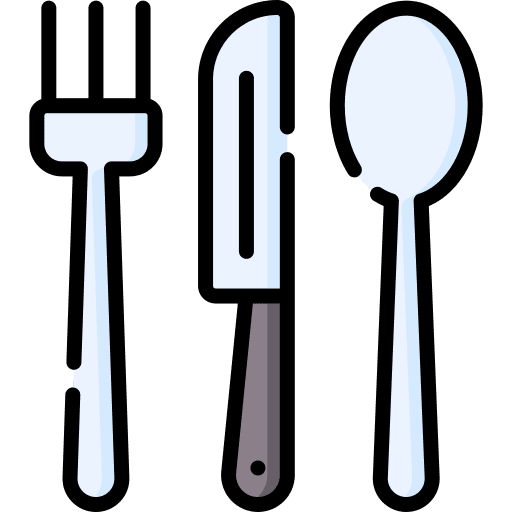 Cutlery fast food cutlery food and restaurant icon