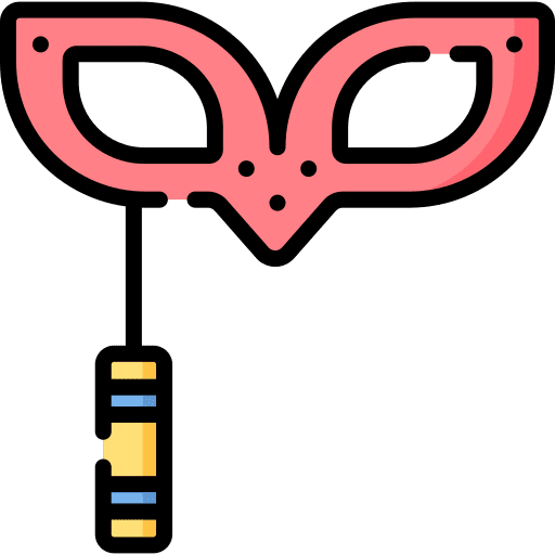 Eye mask eye mask celebration costume icon