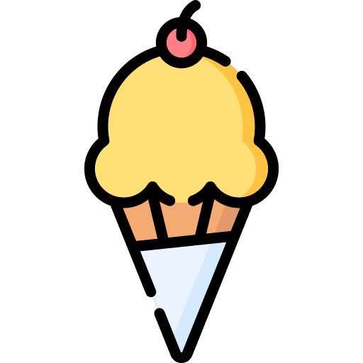 Ice cream food and restaurant ice cream sweet icon