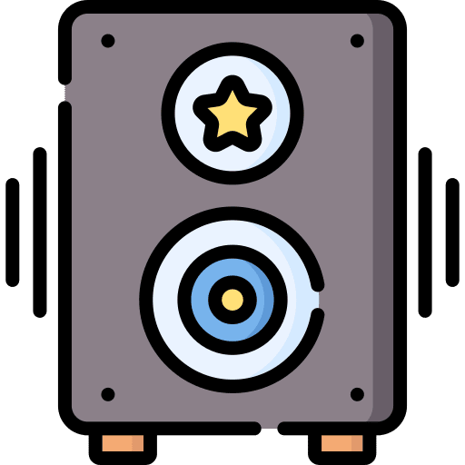 Speaker audio system sound system speaker icon