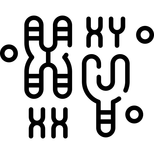 Chromosome science genetical helix icon