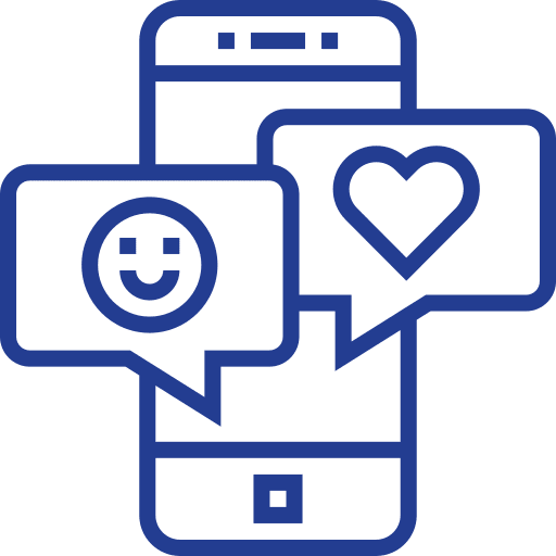 Reaction chat reaction happy icon