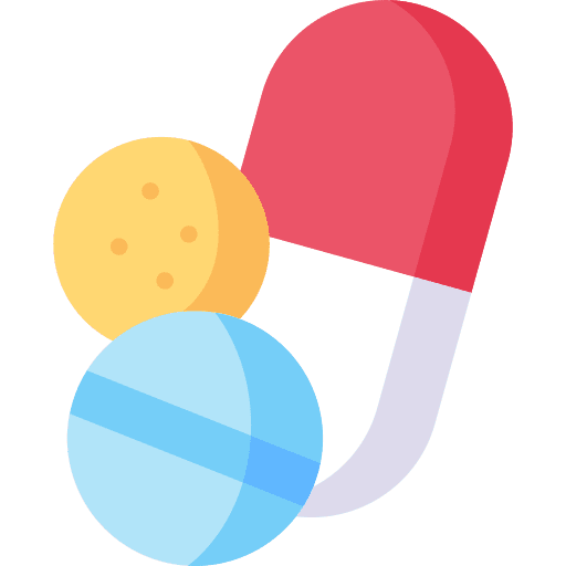 Drugs capsule healthcare and medical pharmacy icon