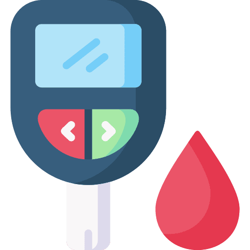 Glucosemeter electronics glucometer healthcare and medical icon