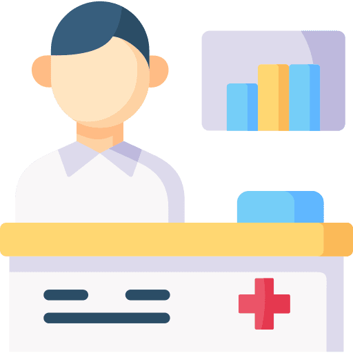 Pharmacist hospital user pharmacist icon