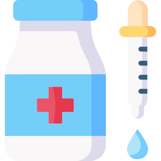 Medicine bottle lab medicine icon